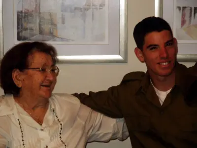 Barak during military service