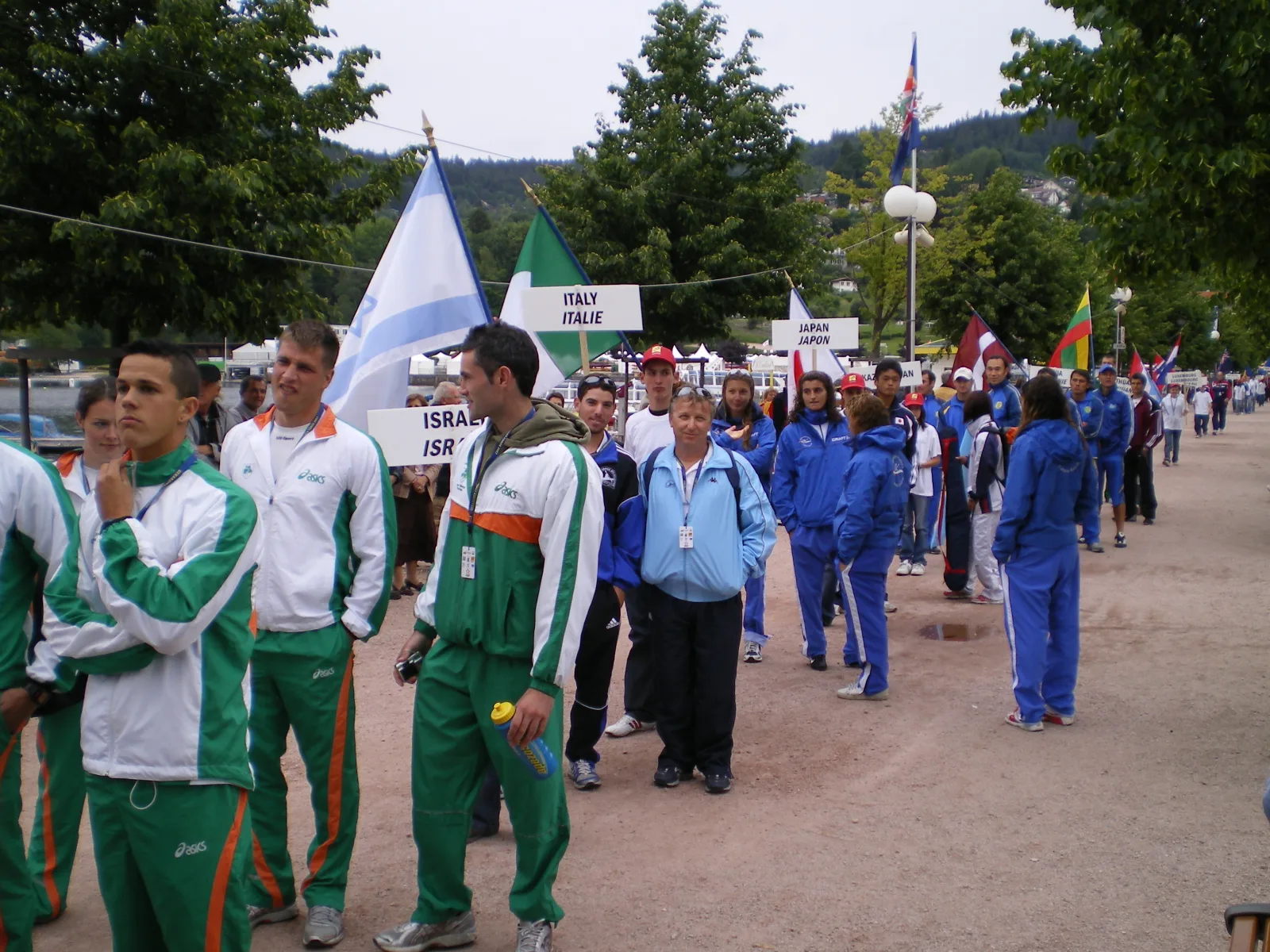 Barak at competition